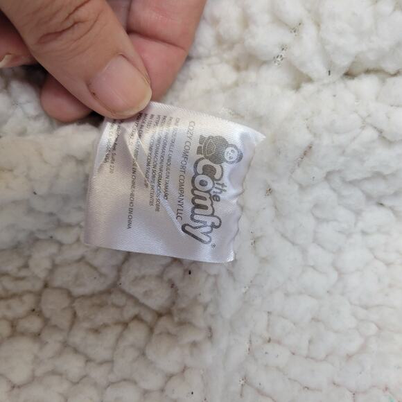 Whataburger Comfy Wearable Blanket Hoodie Adult One Size Oversize White Logo - Picture 5 of 6